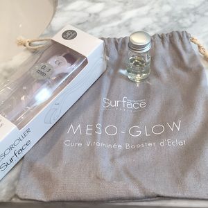 Brand new mesoroller with glow radiance serum